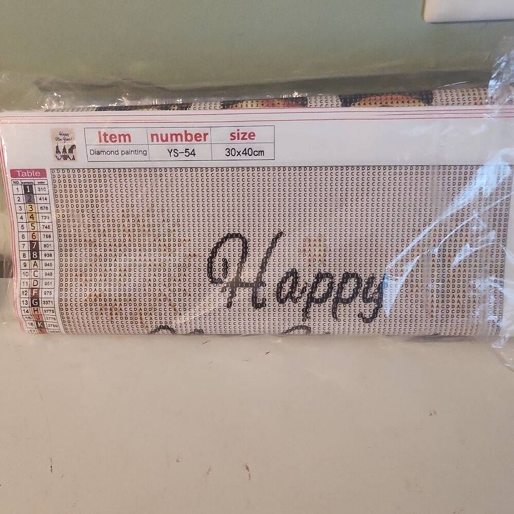 Happy New Years Diamond Painting Kit